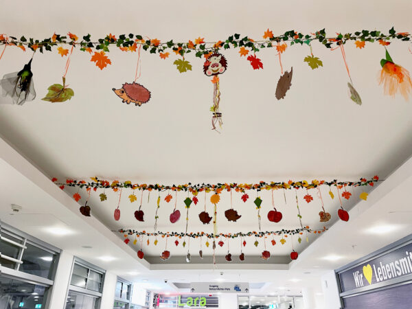 Dekoration Herbst und Halloween im Wutzky